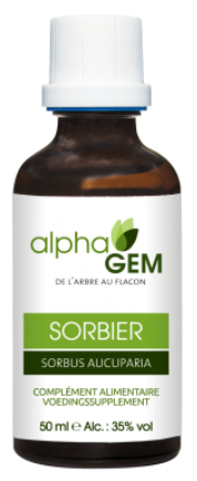 50 ml AlphaGem Lijsterbes - Sorbus Aucuparia Biologisch