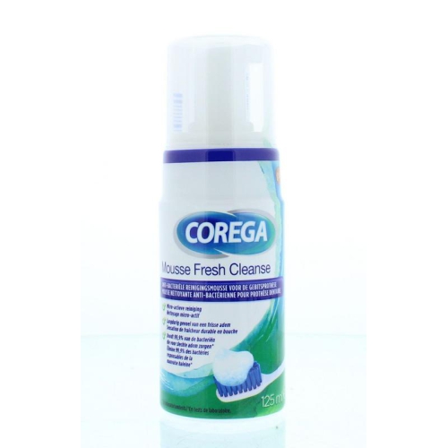 125 Ml Corega Mousse Fresh Cleanse Anti Bacterie