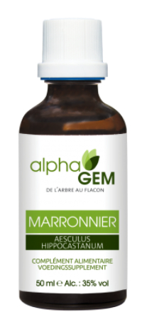 AlphaGem Witte Paardenkastanje - Aesculus Hippocastanum Biologisch