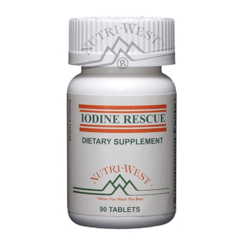 90 tabletten Nutri West Iodine Rescue