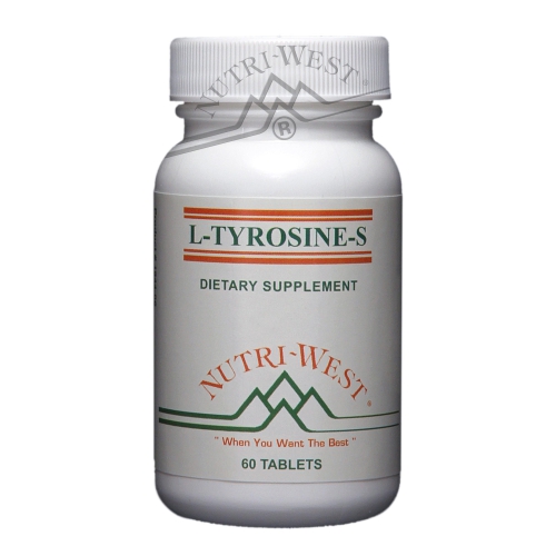 60 tabletten Nutri West L-Tyrosine-S