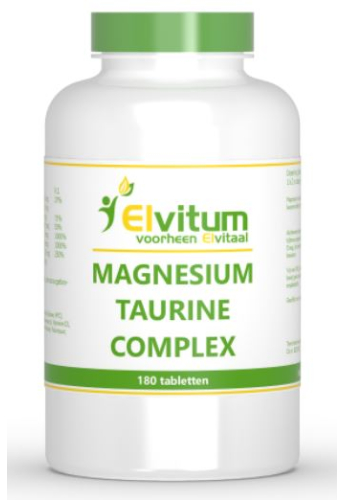 180 tabletten Elvitum Magnesium Taurine Complex