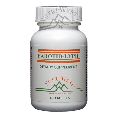 60 tabletten Nutri West Parotid-Lyph