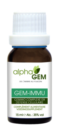 15 ml AlphaGem Gem-Immu Gemmo-Complex 09 Biologisch