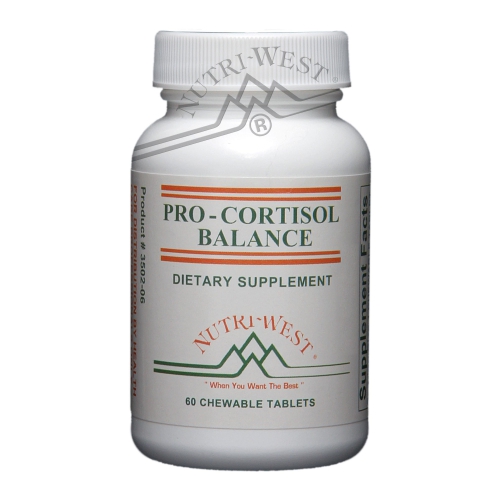 Nutri West Pro-Cortisol Balance 60 Kautabletten