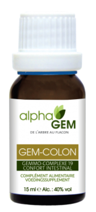 AlphaGem Gemmo Complex 19 Gem-Colon Biologisch