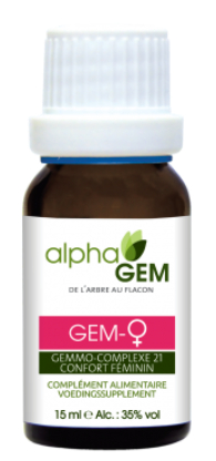 15 ml AlphaGem Gem-Vrouw Gemmo-Complex 21 Biologisch