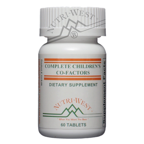 60 kauwtabletten Nutri West Complete Children's Co Factors