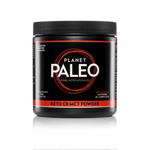 220 gram Planet Paleo Keto C8 MCT Powder