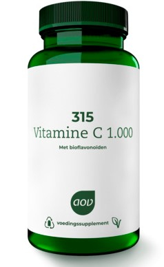 60 tabletten AOV 315 Vitamine C 1000 mg met Bioflavonoiden