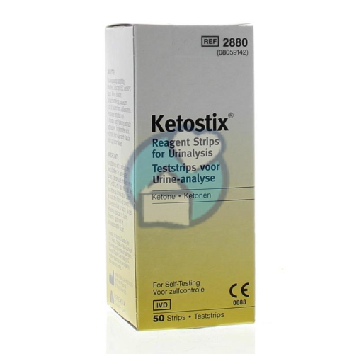 Ascensia Ketostix Teststrips 50 Stücke