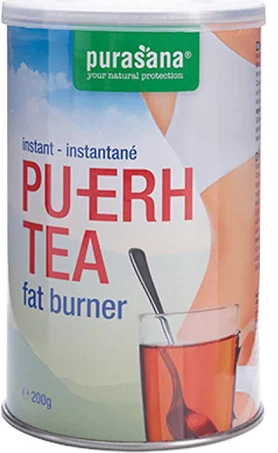 200 Gramm Purasana Pu-Erh Tea Instant Biologisch
