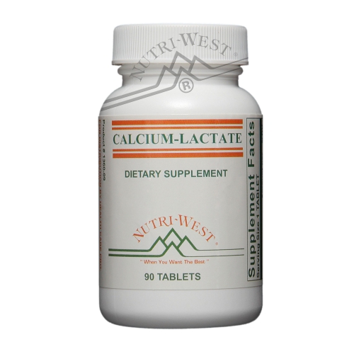Nutri West Calcium Lactate 90 Tabletten