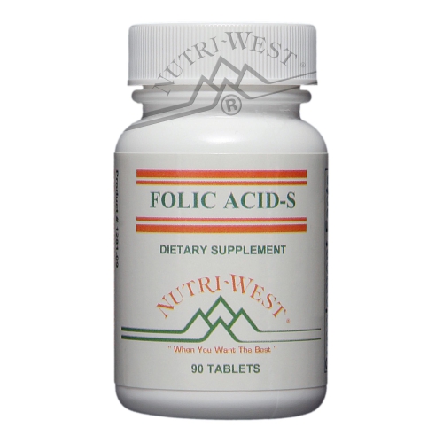 Nutri West Folic Acid-S 90 Tabletten