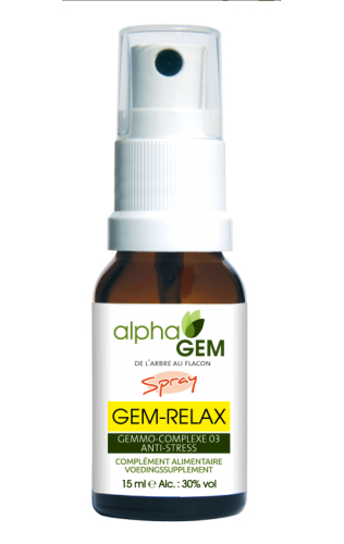 15 ml AlphaGem Gem-Relax Spray Gemmo-Complex 03 Biologisch