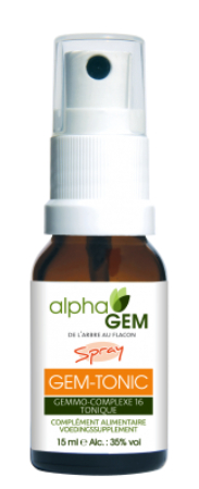 15 ml AlphaGem Gem-Tonic Spray Gemmo-Complex 16 Biologisch