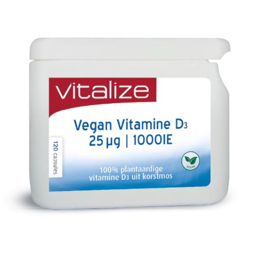 Vitalize Vegan Vitamine D3 25 mcg / 1000 IE