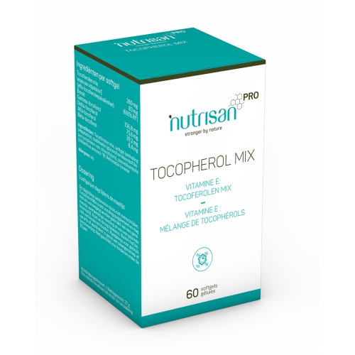 60 softgels Nutrisan NutrisanPro Tocopherol Mix