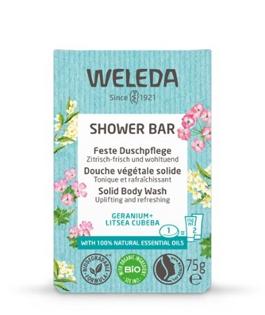 Weleda Shower Bar Geranium + Litsea Cubeba