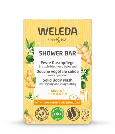 Weleda Shower Bar Ginger + Petitgrain