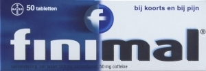 Finimal Paracetamol 500 mg- Coffeïne 50 mg 50 tablets