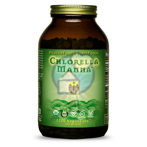 1200 tabletten HealthForce Chlorella Manna