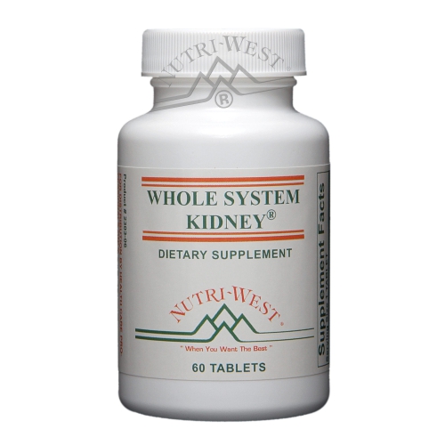 60 tabletten Nutri West Whole System Kidney