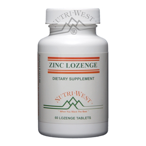 60 zuigtabletten Nutri West Zinc Lozenge