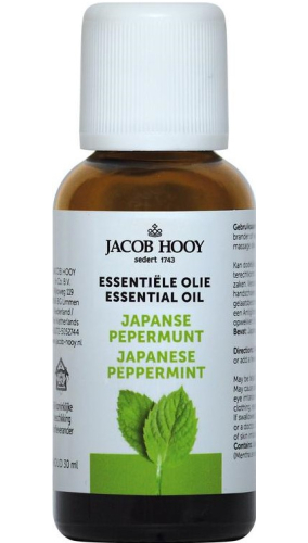  Jacob Hooy Japanse Pepermunt Etherische Olie