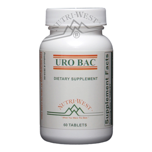 60 tabletten Nutri West Uro-Bac