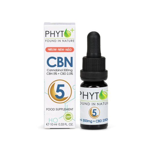Phytoplus CBN Olie 5% + CBD 2,5% 10 Ml