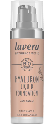 Lavera Hyaluron Liquid Foundation Cool Ivory 02 Biologisch