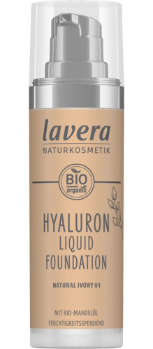 Lavera Hyaluron Liquid Foundation Natural Ivory 01 Biologisch