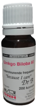 200 Grains DNH Research Ginkgo Biloba 60