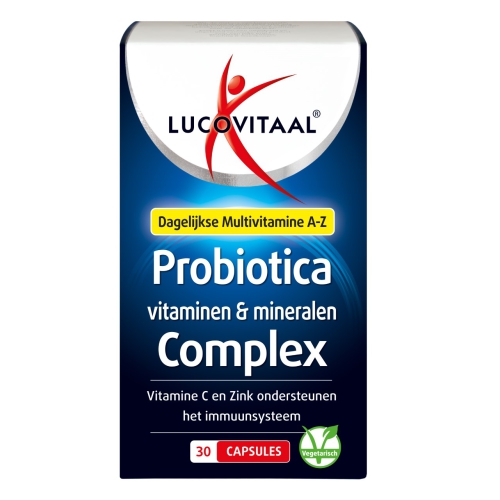 30 capsules Lucovitaal Probiotica Vitaminen & Mineralen Complex