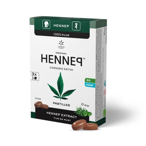 Lemon Pharma Original Hennep Pastilles 100% Puur Biologisch