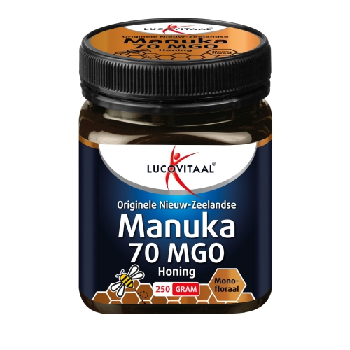 Lucovitaal Manuka Honing 70 MGO 250 Gramm