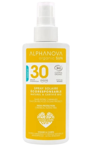 Alphanova Sun Sun Spray SPF30 Bio 125 Ml