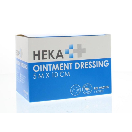 Van Heek Medical Ointment Dressing - Engels Pluksel 5m x 10cm 1 Stücke