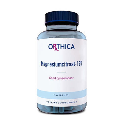 90 Kapseln Orthica Magnesiumcitraat-125