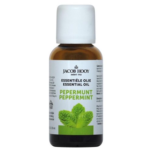 Jacob Hooy Essentiële Olie Pepermunt 30 Ml