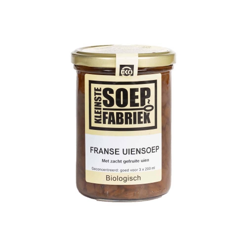 Kleinste Soep Fabriek Franse Uiensoep Biologisch