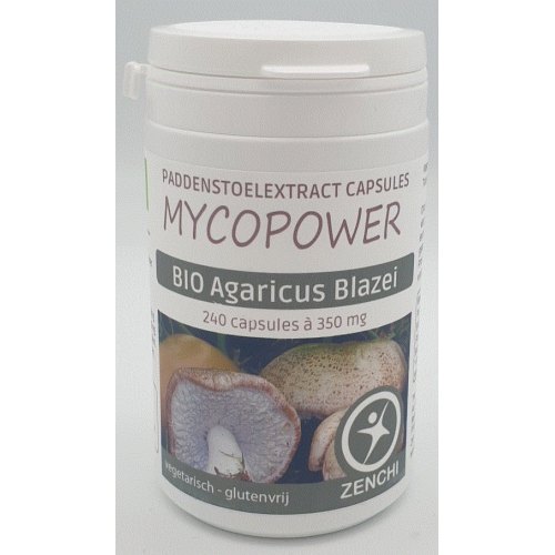 Mycopower Paddenstoelenextract Agaricus Blazei Biologisch