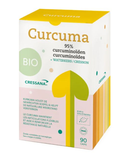 90 capsules Cressana Curcuma Biologisch