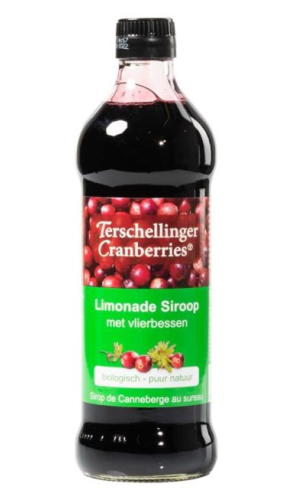 500 ml Terschellinger Cranberry Vlierbes Siroop