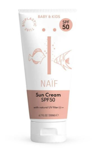 Naif Baby & Kids Sun Cream SPF50 Natural