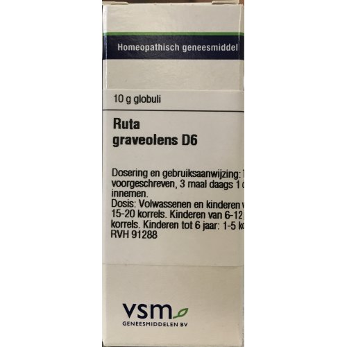 VSM Enkelvoudige Homeopathie Ruta Graveolens D6