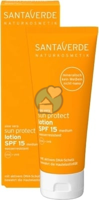 Santaverde Sun Protect Lotion SPF15 Aloe Vera