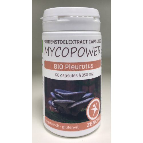 60 capsules Mycopower Paddenstoelextract Bio Pleurotus