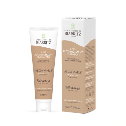 150 ml Laboratoires de Biarritz Alga Maris Moisturizing & Self-Tanning Lotion Biologisch